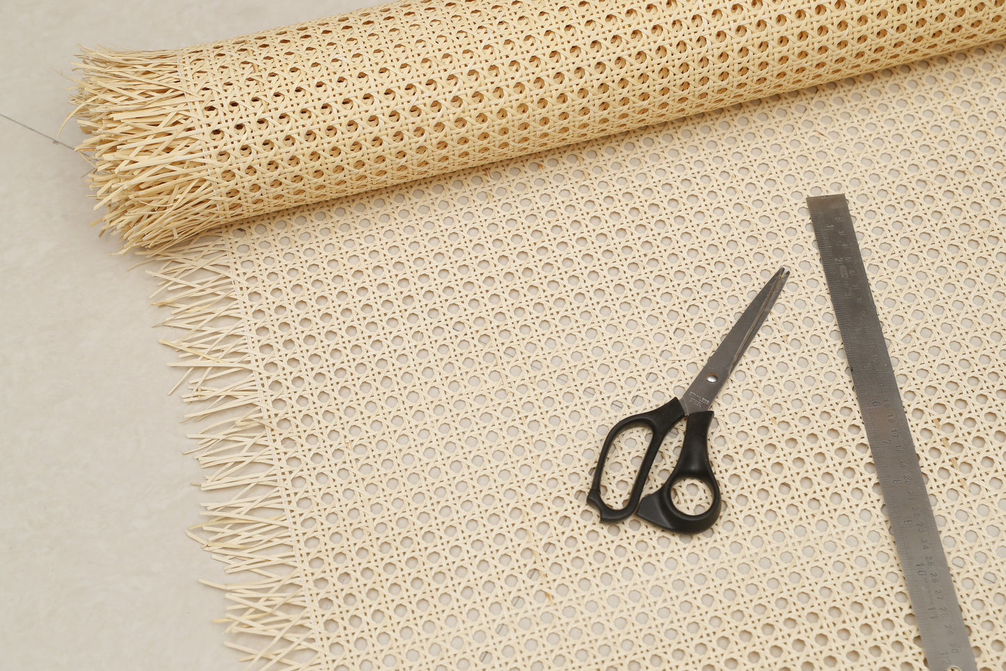 36'' Width - Rattan Square Webbing