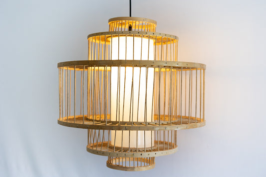 Bamboo Lampshade - OA-1023