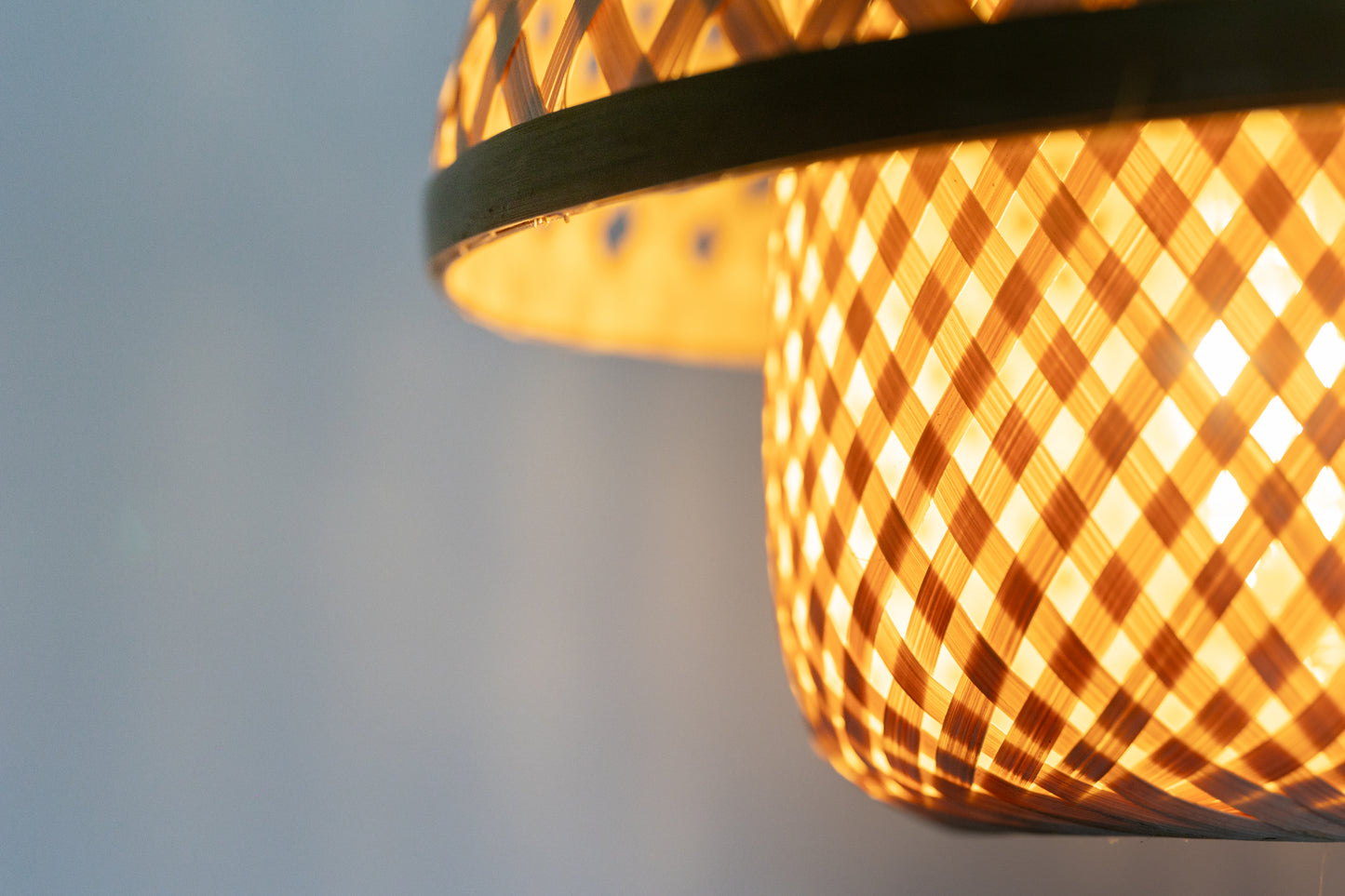 Bamboo Lampshade - OA-1013